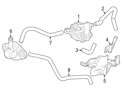 2024 Acura Integra Emission Components Diagram 2