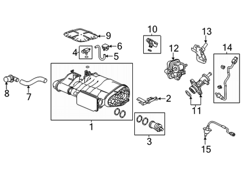 2022 Acura TLX Powertrain Control Diagram 9