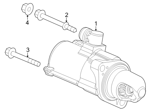 2024 Acura Integra Starter Diagram 2