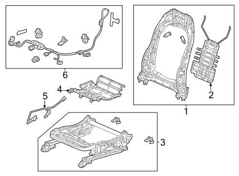 2024 Acura Integra Tracks & Components Diagram 3