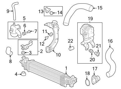 2024 Acura MDX Intercooler Diagram