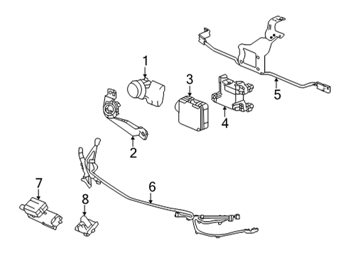 2022 Acura TLX Automatic Temperature Controls Diagram 2