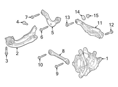 2024 Acura Integra Arm A, Rear (Lower) Diagram for 52370-TGH-A00