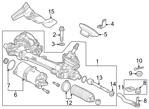 2023 Acura Integra Grip Component R183L Diagram for 78501-T20-A22ZC