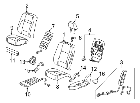 Cover, Left Front (Nightfall Amethyst) Diagram for 81531-SZN-A31ZC