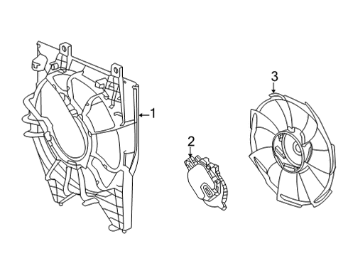 2023 Acura TLX A/C Condenser Diagram 5