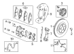 Diagram for Acura MDX ABS Control Module - 57100-TYA-A05