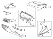 Diagram for 2024 Acura MDX Gauge Trim - 77141-TYA-A13ZC