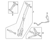 Diagram for Acura Integra Seat Belt - 04818-3S5-A01ZA