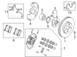 Diagram for Acura TLX Brake Pad Set - 45022-TGZ-A01