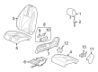 Diagram for Acura Integra Seat Cover - 81131-3S5-AA1ZA