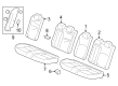 Diagram for Acura Integra Seat Cover - 82121-3S5-A01ZF
