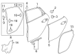 Diagram for Acura Integra Weather Strip - 72828-T20-A01