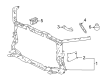 Diagram for Acura Radiator Support - 60400-TGZ-A02ZZ