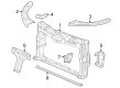 Diagram for Acura Radiator Support - 71411-3S5-A01