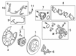 Diagram for 2023 Acura RDX Brake Pad Set - 43022-TJB-A04