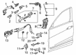 Diagram for 2022 Acura TLX Door Handle - 72141-TJB-A71ZR