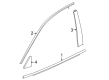 Diagram for 2022 Acura TLX Door Moldings - 72410-TGV-A12