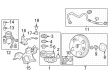 Diagram for 2023 Acura Integra Brake Booster - 01469-3S5-A00