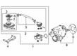 Diagram for 2023 Acura RDX Brake Booster - 01469-TJB-H04