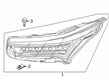 Diagram for Acura RDX Headlight - 33150-TJB-A51