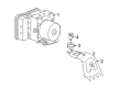 Diagram for Acura MDX ABS Control Module - 57100-TYA-A06
