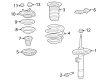Diagram for Acura Integra Bump Stop - 51722-TBF-A01
