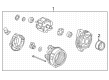 Diagram for Acura TLX Alternator - 31100-6S9-A01