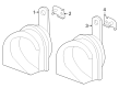 Diagram for 2024 Acura Integra Horn - 38100-3S5-A01