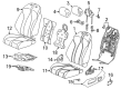 Diagram for Acura Seat Cushion - 81537-TYA-A23