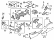 Diagram for Acura RDX Center Console Base - 83401-TJB-A21ZA