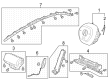 Diagram for Acura Clock Spring - 77900-T20-D21