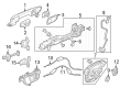 Diagram for Acura Integra Window Regulator - 72750-T20-A01