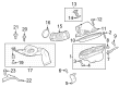 Diagram for Acura MDX Air Filter - 17220-6S9-A01