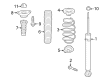 Diagram for Acura Integra Bump Stop - 52722-T60-J01