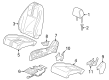 Diagram for Acura Integra Seat Cover - 81131-31M-A11ZA