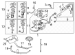 Diagram for Acura MDX Fuel Injector - 06160-6S9-305