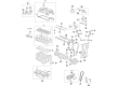 Diagram for Acura Engine Mount Torque Strut - 50890-TJC-A01