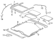 Diagram for Acura Sunroof - 70200-3S5-A01