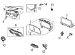 Diagram for Acura Instrument Cluster - 78100-TYA-A23