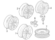Diagram for Acura MDX Rims - 42800-TYB-A40