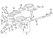 Diagram for Acura MDX Catalytic Converter - 18150-61B-A50