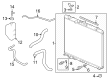 Diagram for Acura MDX Coolant Reservoir - 19101-61B-A01