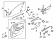 Diagram for Acura Door Trim Panel - 83501-TJB-A41ZA