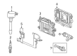 Diagram for Acura Engine Control Module - 37820-61A-A22