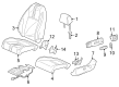 Diagram for Acura Integra Seat Cover - 81531-3S5-A21ZA