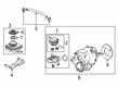 Diagram for 2023 Acura RDX Brake Booster - 01469-TJB-A12