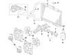 Diagram for Acura MDX Fan Motor - 38616-6FB-A01