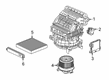 Diagram for Acura RDX Cabin Air Filter - 80291-TF3-E01