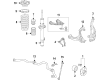 Diagram for 2022 Acura TLX Control Arm - 51360-TGV-A04